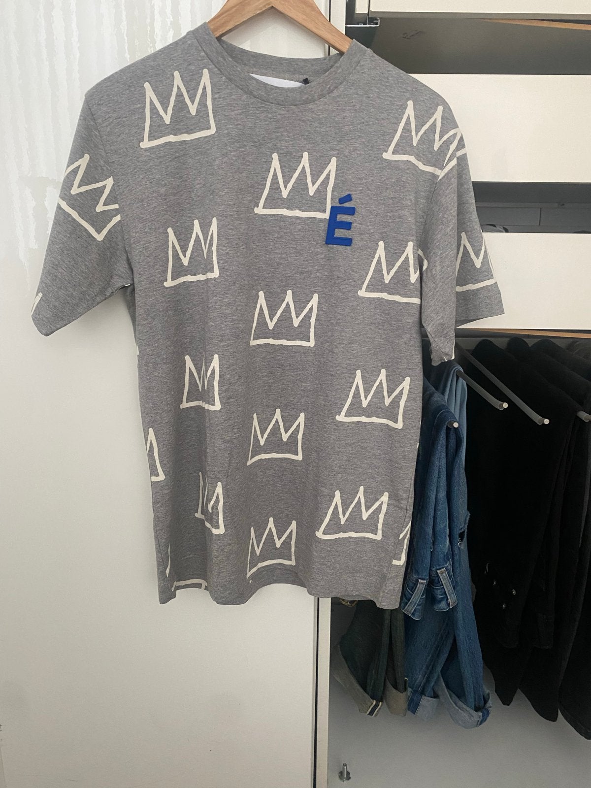 Etudes x Basquiat T-shirt Grijs Maat S Nieuw, Verzenden, Nieuw, Maat 46 (S) of kleiner, Grijs