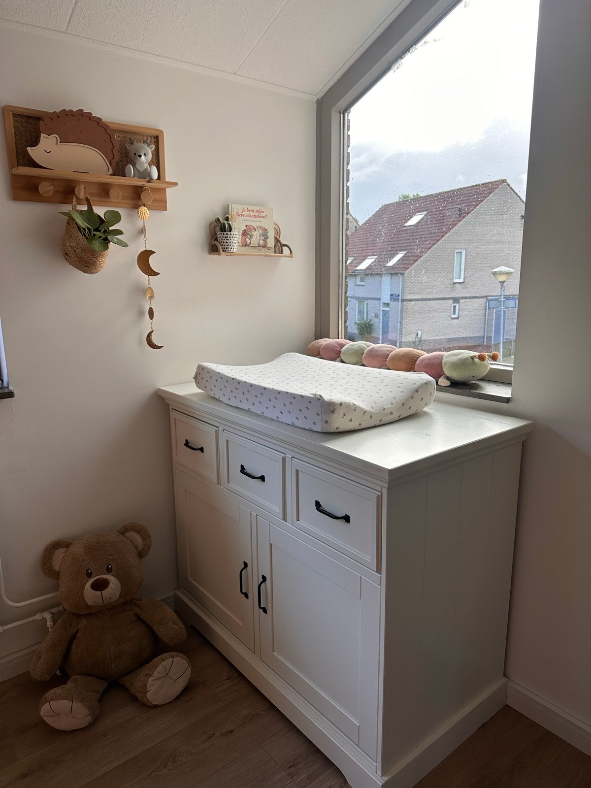 Witte Commode / Dressoir, Ophalen, Gebruikt, 50 tot 70 cm, 100 cm of meer