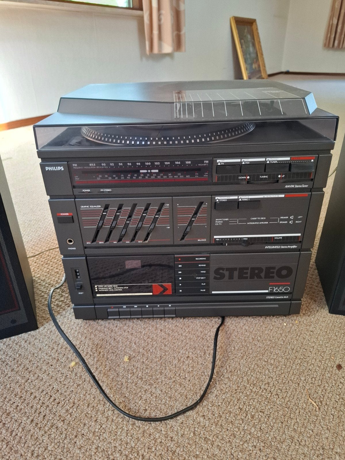 philips stereotoren pick up platenspeler, Ophalen, Gebruikt, Philips