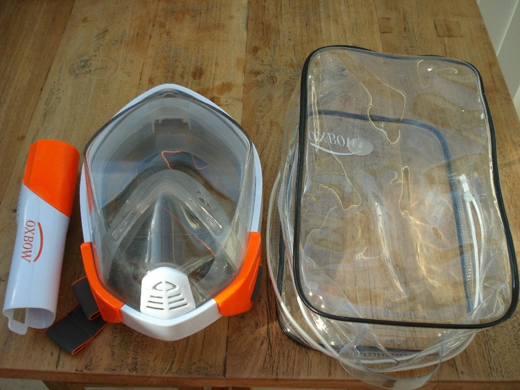 OXBOW snorkelbril, Ophalen of Verzenden, Zo goed als nieuw, Snorkelmasker