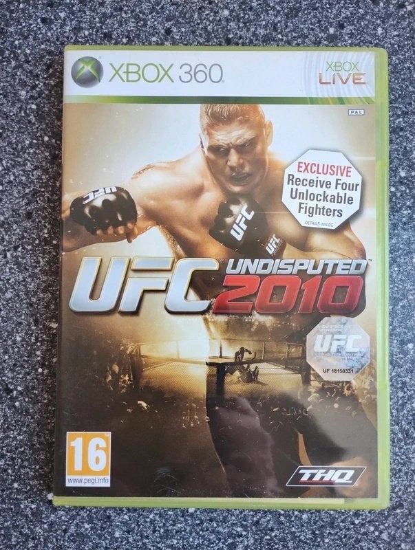 UFC Undisputed 2010, Vechten, Verzenden, 1 speler, Zo goed als nieuw