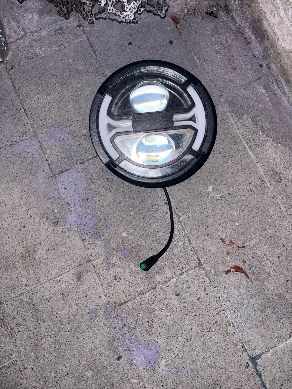 Fatbike lamp, Fietsen en Brommers, Ophalen, Zo goed als nieuw, Overig, Voorlicht