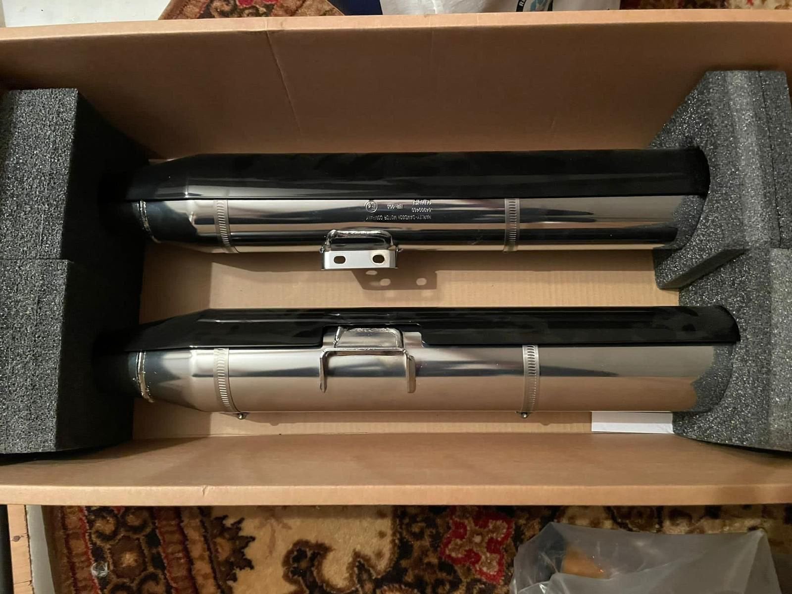 Harley breakout uitlaten, Ophalen, Nieuw