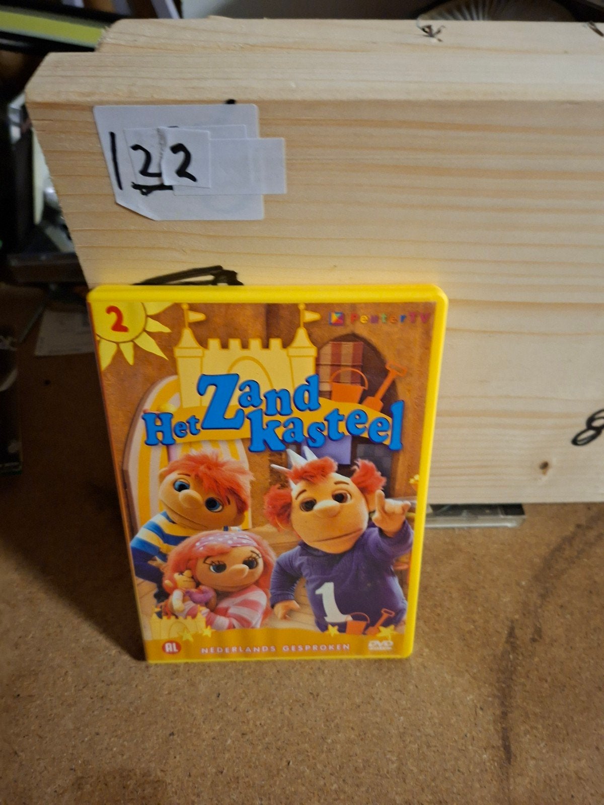 Het Zandkasteel DVD - PeuterTV, Gebruikt, Alle leeftijden, Tv-serie, Educatief
