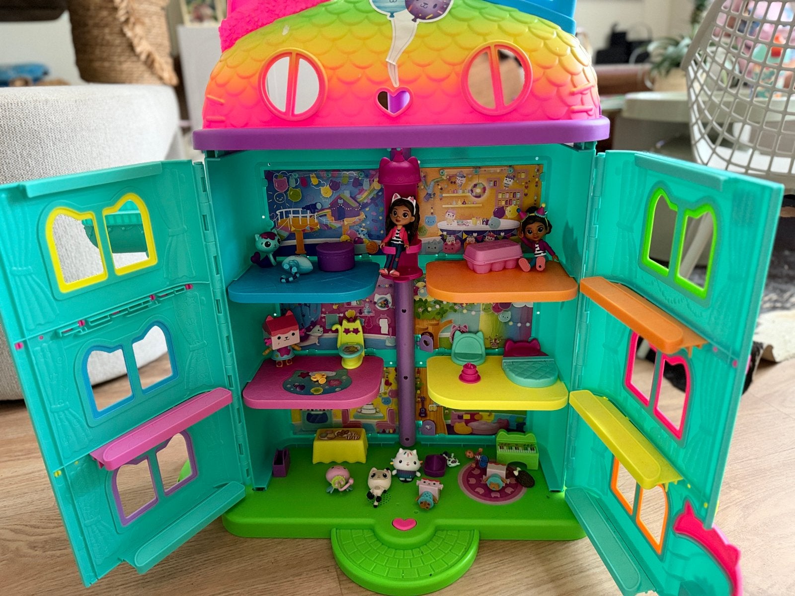 Gabby Dollhouse Speelhuis Poppenhuis, Kinderen en Baby's, Speelgoed | Poppenhuizen, Ophalen, Zo goed als nieuw, Poppenhuis