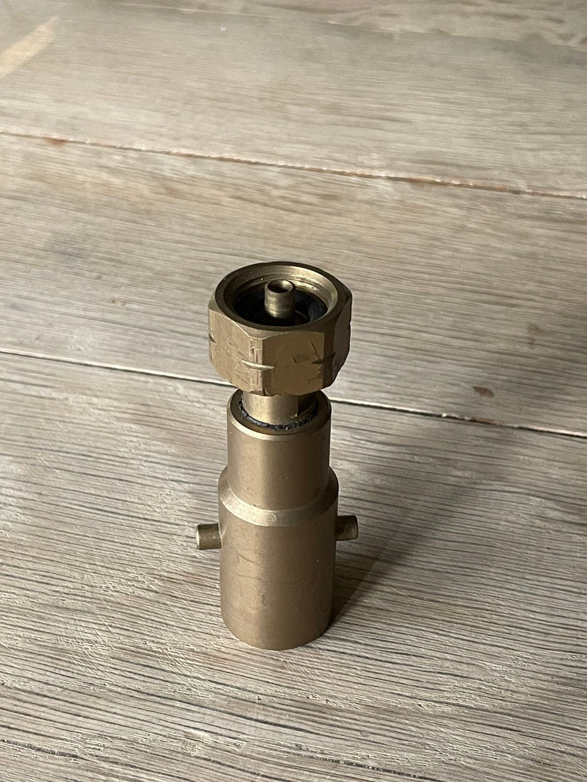 Lpg adapter voor gasfles, Ophalen of Verzenden, Zo goed als nieuw