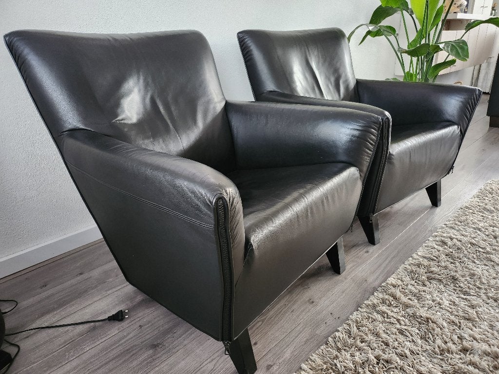2 stuks ArtiFort stoelen, Ophalen, Gebruikt, Twee, Zwart