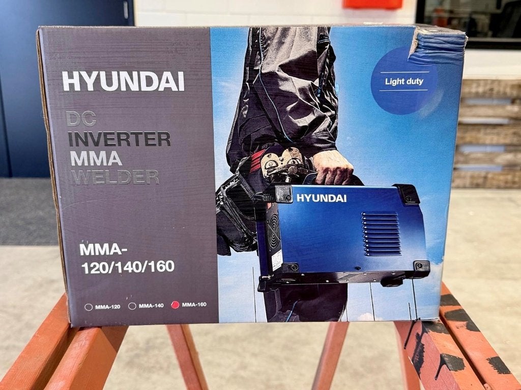 Hyundai lasapparaat MMA Welder-160 – Ongebruikt, Ophalen, Nieuw, 150 tot 250 ampère, Elektroden