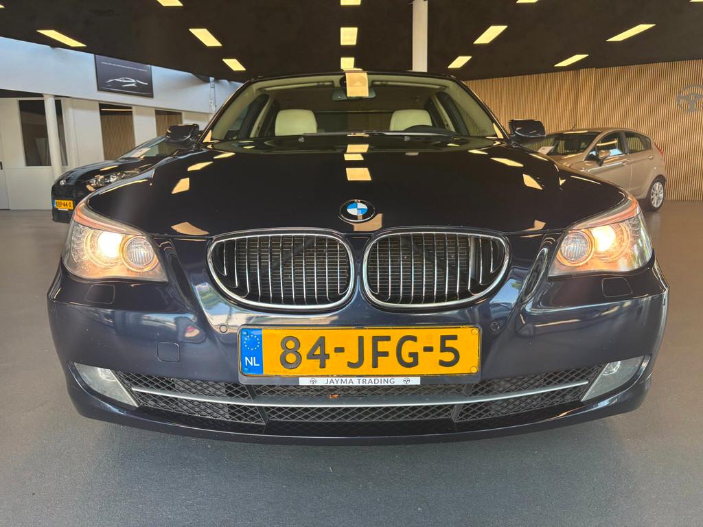 BMW 5-serie 535d High Executive Dealer onderhouden ! , Head, Automaat, Gebruikt, Beige, 2993 cc