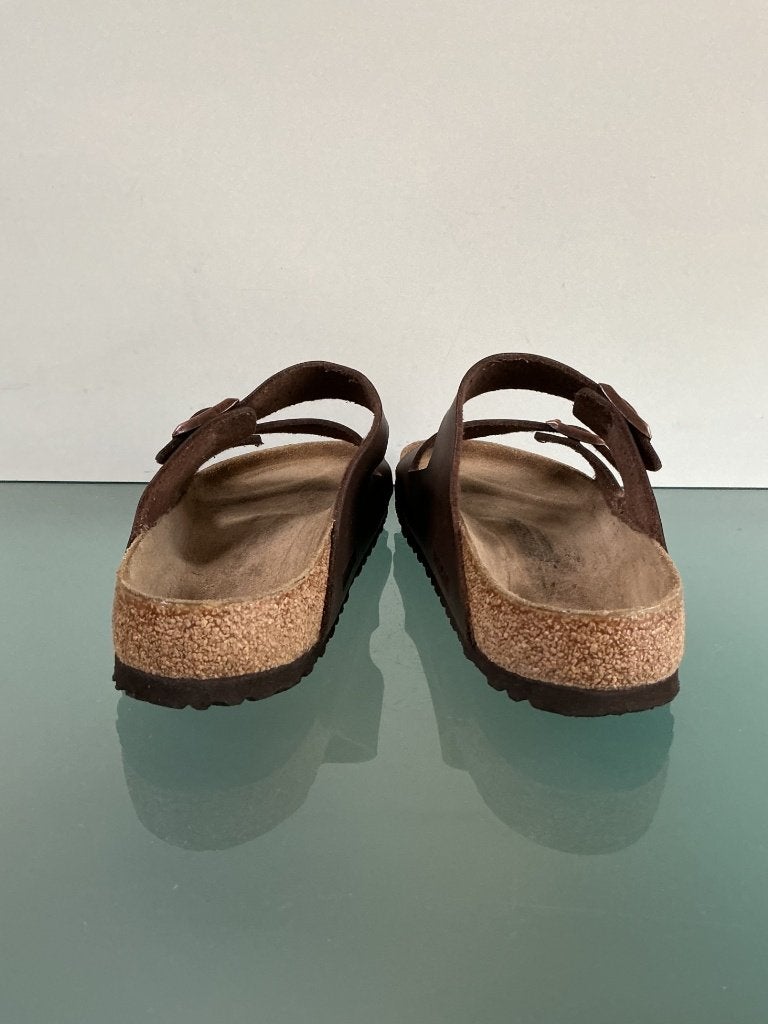 Birkenstock 42 bruin | Arizona slippers | Gratis verzenden, Slippers, Bruin, Verzenden, Zo goed als nieuw