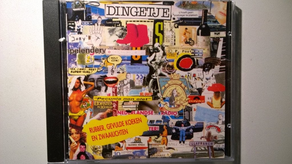 Dingetje - Rubber, Gevulde Koeken En Zwaailichten, Ophalen of Verzenden, Zo goed als nieuw, Pop, Album