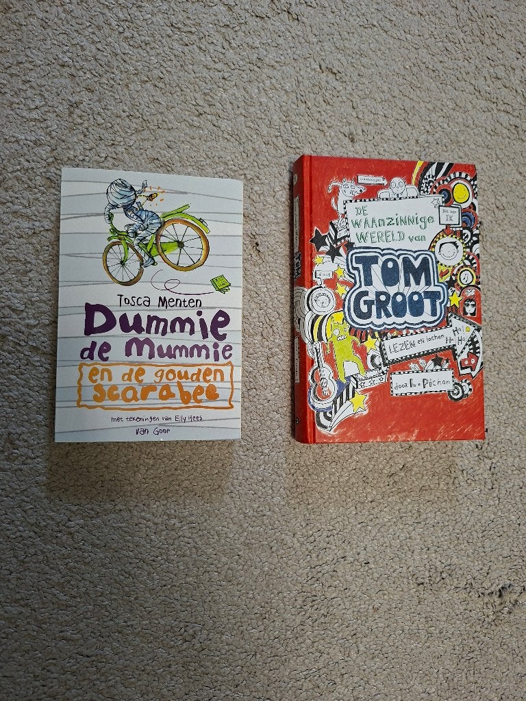 Dummie de mummie, Ophalen, Zo goed als nieuw