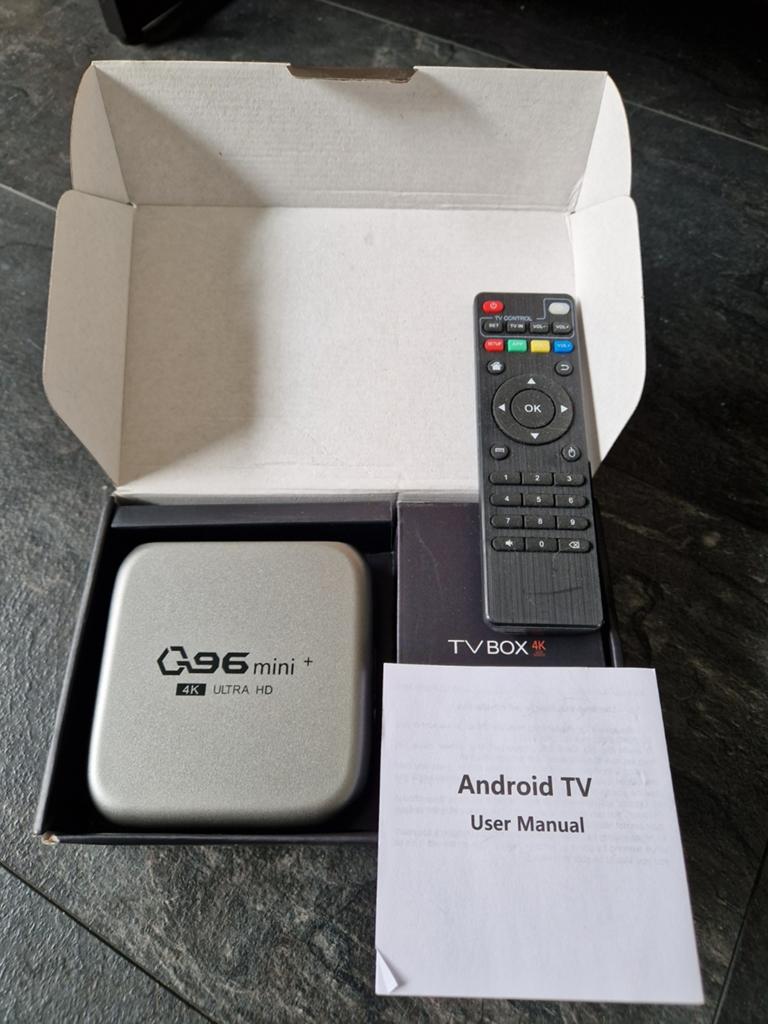 Q96 mini+ 4K Ultra HD Android TV Box, Audio, Tv en Foto, Mediaspelers, Ophalen, Nieuw, HDMI, Zonder harde schijf