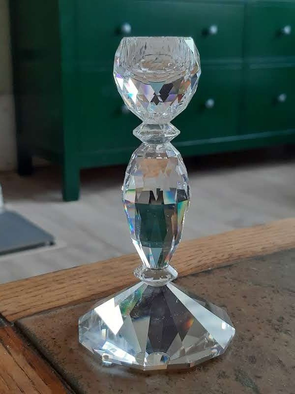 Swarovski kandelaar, Ophalen of Verzenden, Zo goed als nieuw, Overige typen