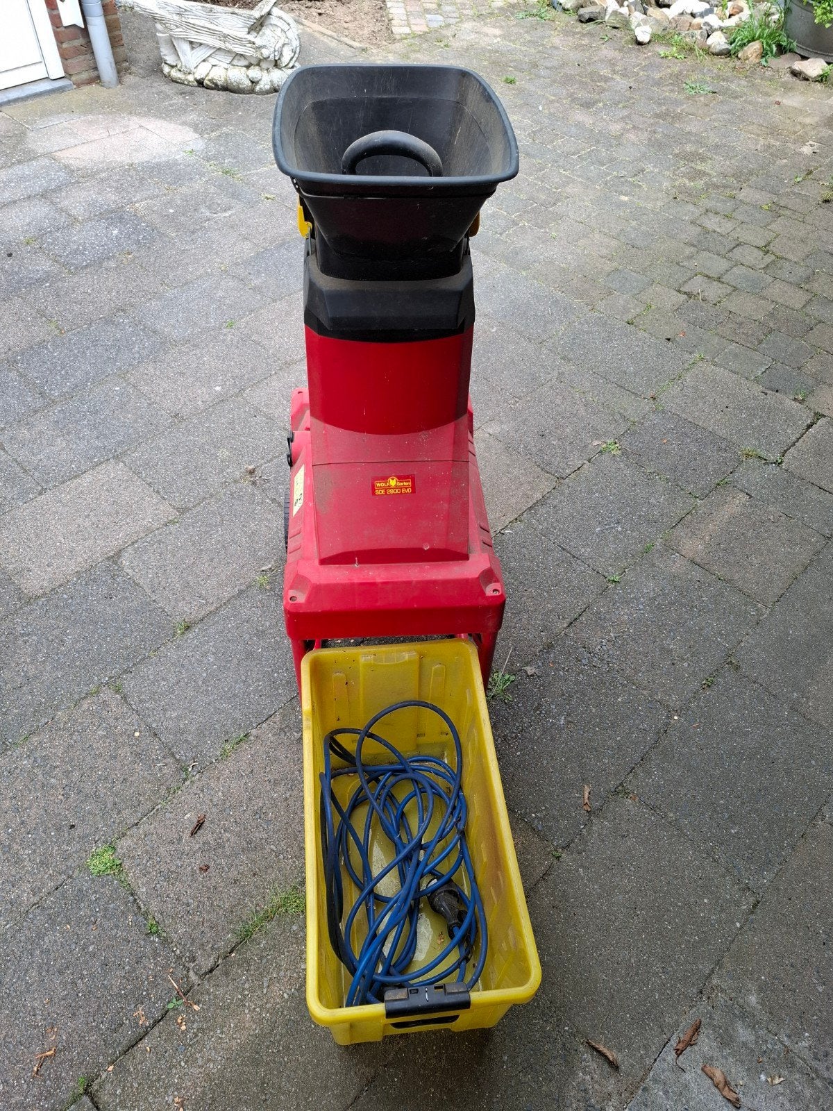 Wolf Garten SDE 2800 EVO Hakselaar, Ophalen, Gebruikt