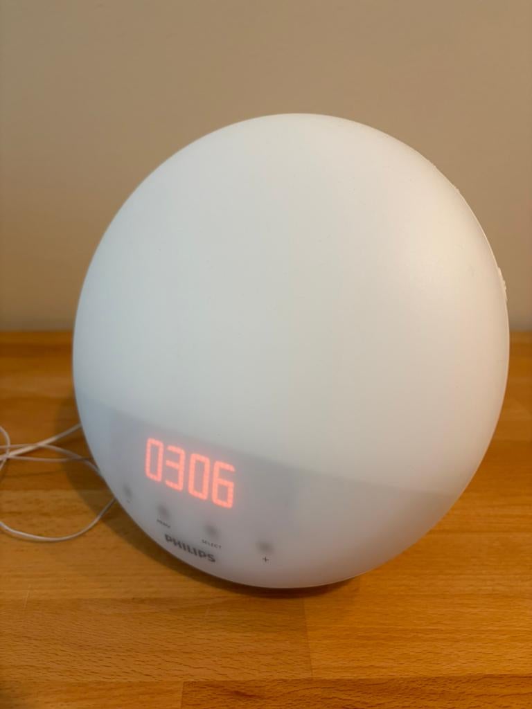 Philips Wake-Up Light HF3510, Ophalen, Gebruikt