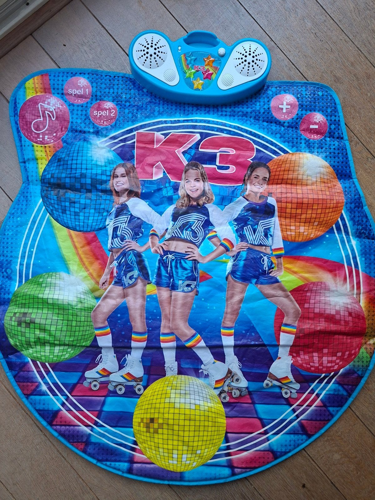 K3 Dansmat met geluid en licht, Ophalen of Verzenden, Gebruikt, Meisje