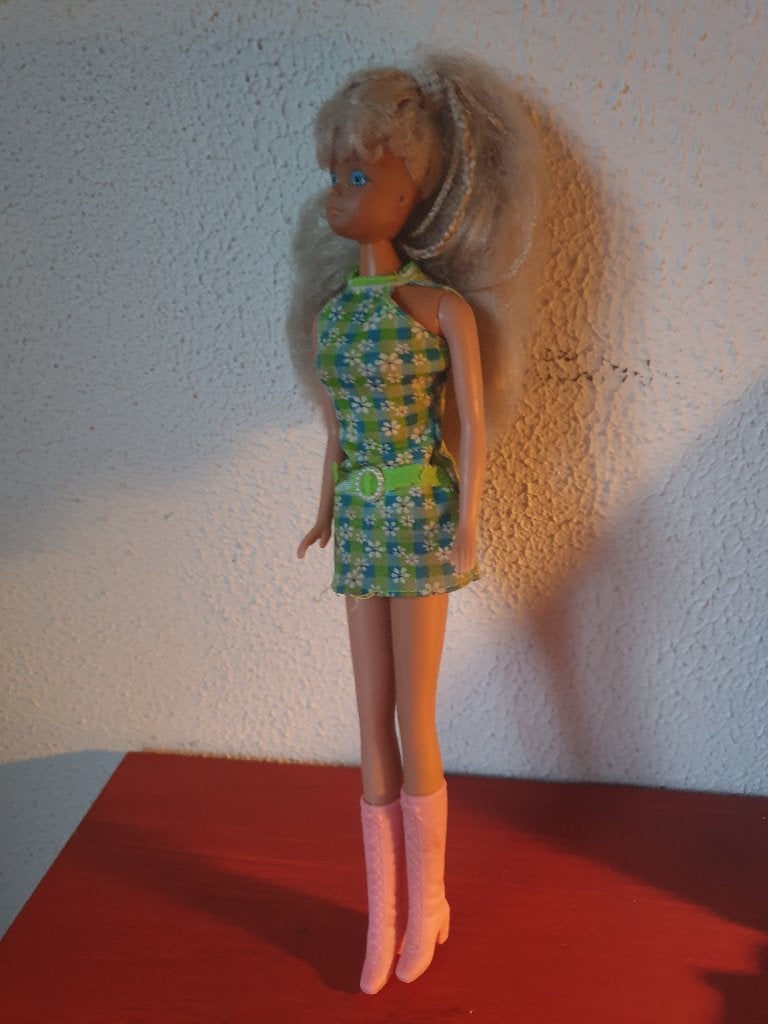 Barbie pop, blond haar, vintage, Ophalen of Verzenden, Zo goed als nieuw, Pop