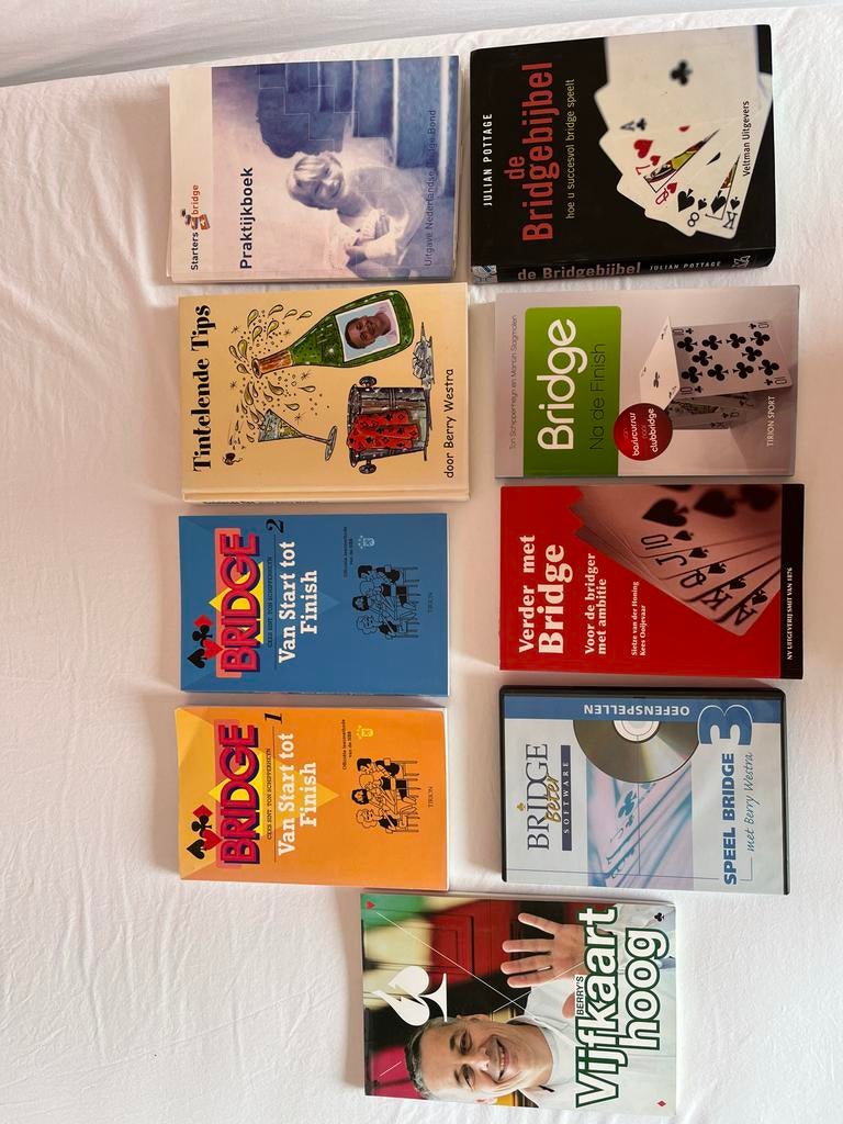 Bridge Boeken en Software Collectie - Diverse Titels, Ophalen of Verzenden, Gelezen, Overige onderwerpen
