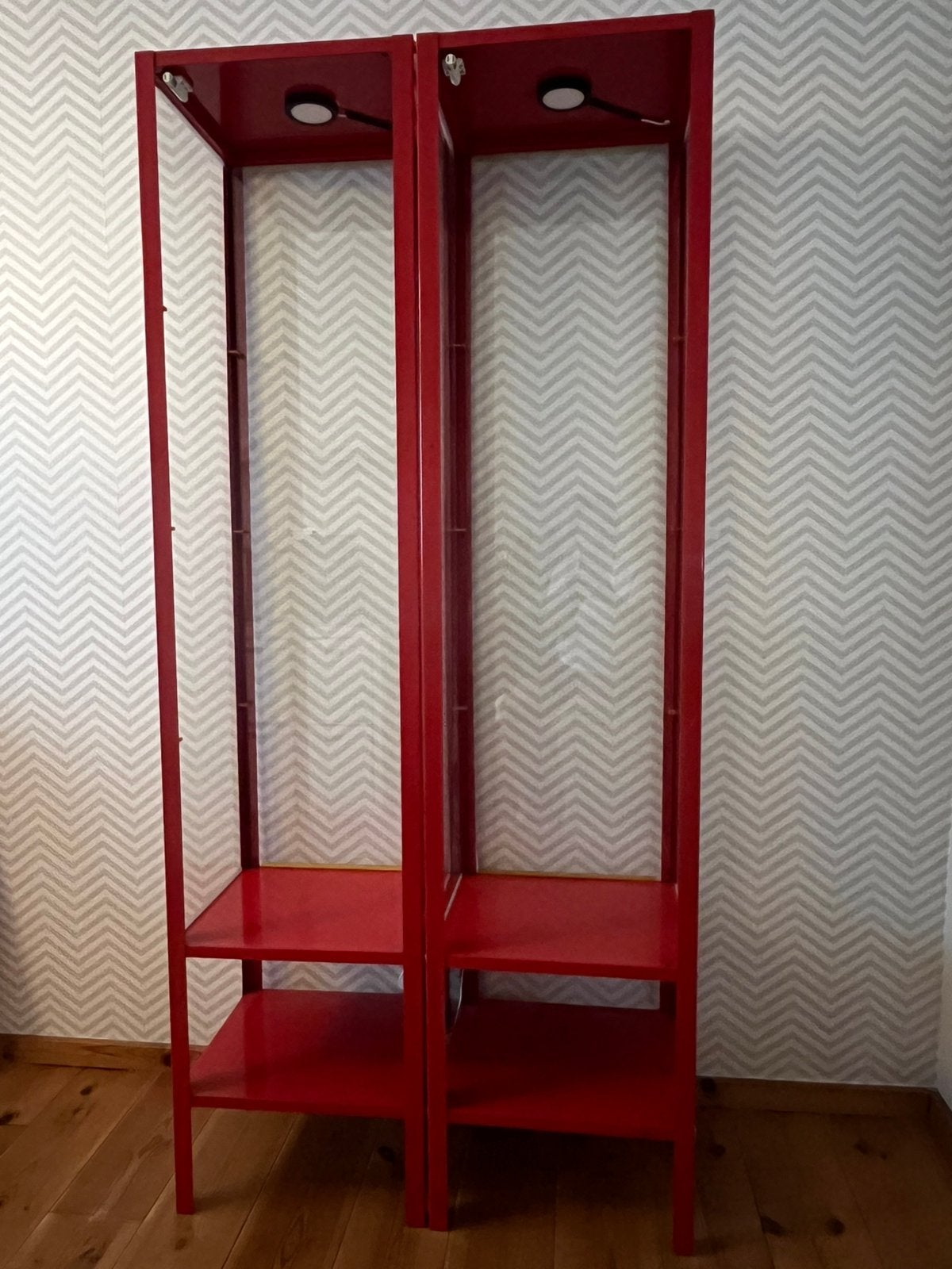 Ikea vitrinekasten, Huis en Inrichting, Kasten | Vitrinekasten, Zo goed als nieuw, Minder dan 100 cm, 50 tot 100 cm, 25 tot 50 cm