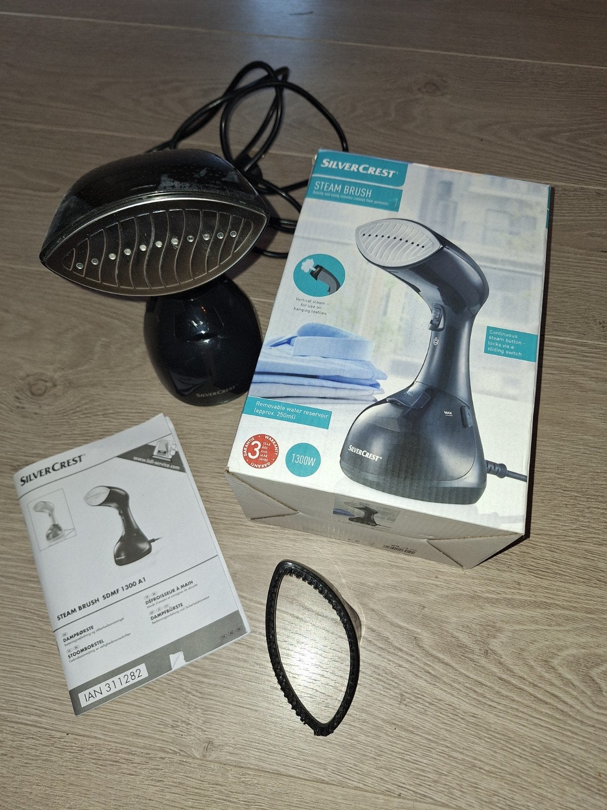 SilverCrest Steam Brush Stoomreiniger, Ophalen of Verzenden, Zo goed als nieuw, Overige typen