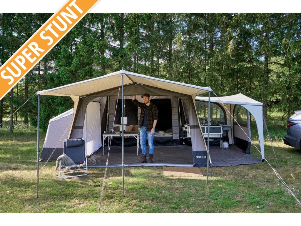 Camp-let Earth, Caravans en Kamperen, Tot en met 4, Camp-Let