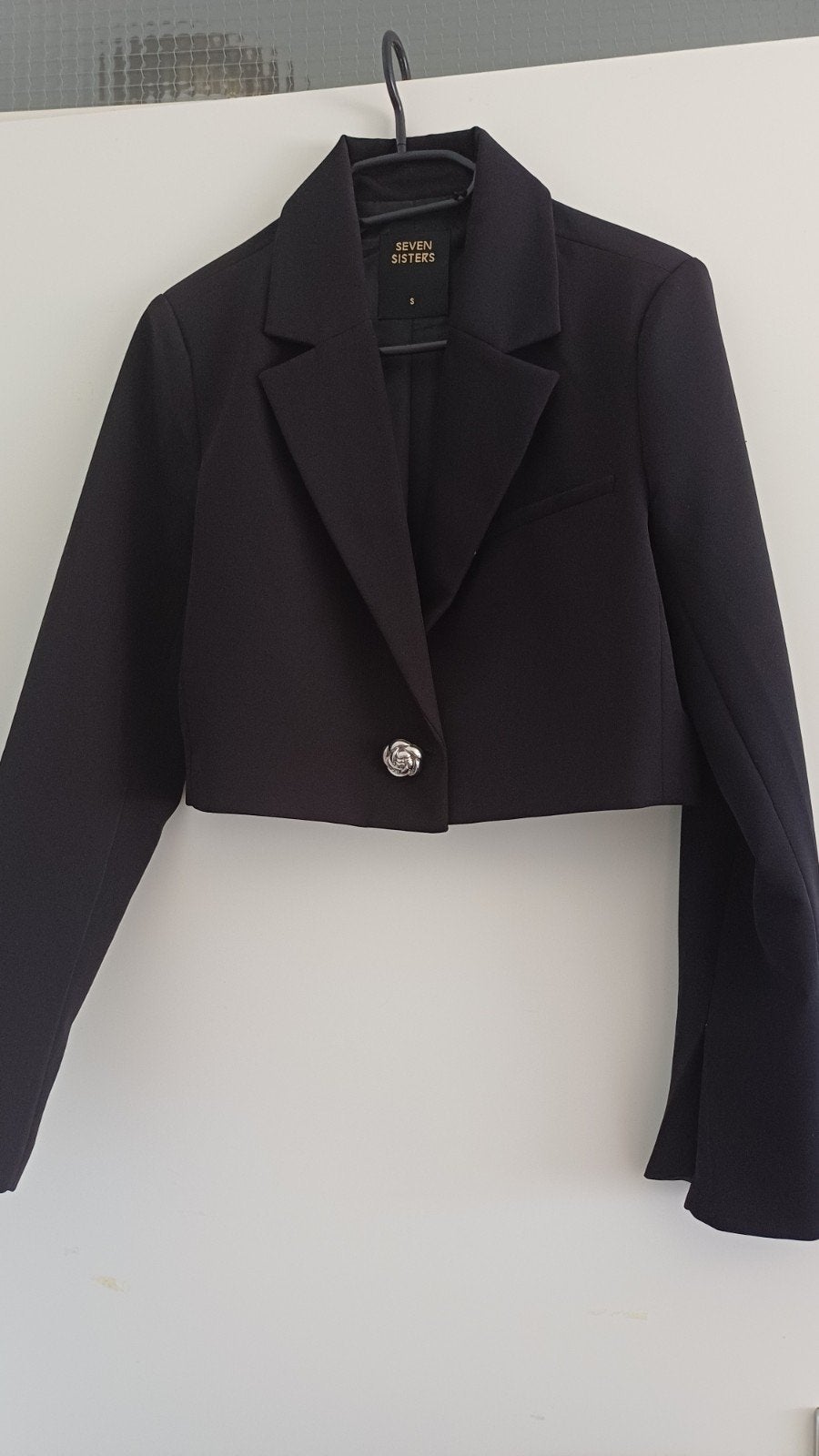 Korte Blazer / Jasje maat S      (Seven Sisters ), Seven Sisters, Zwart, Nieuw, Ophalen of Verzenden