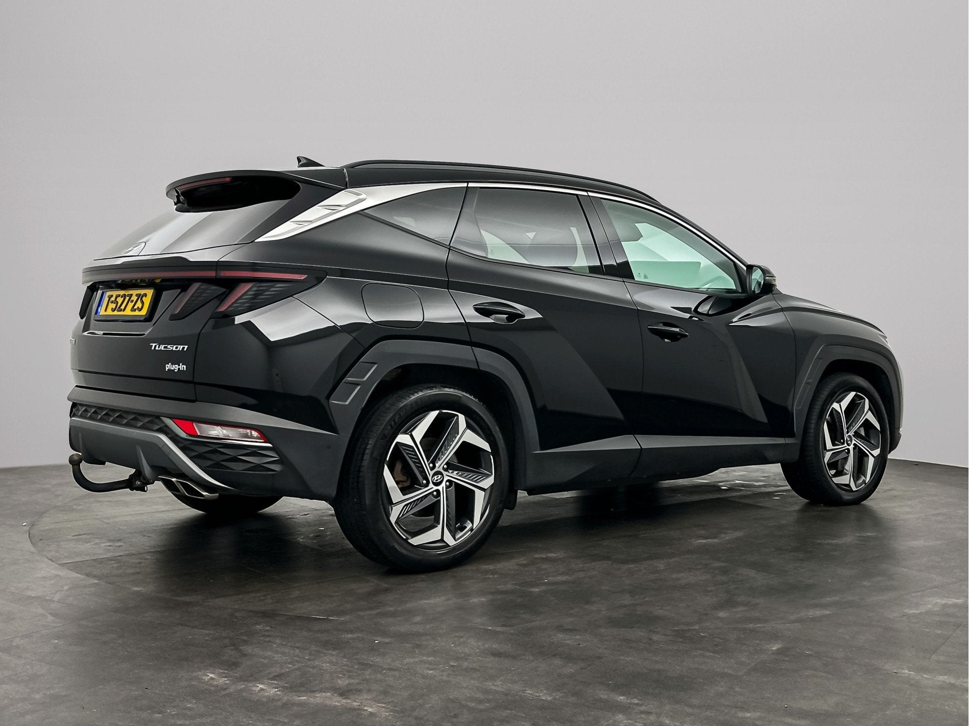 Hyundai Tucson 1.6 T-GDI PHEV Premium 4WD | Lederen bekledin, Automaat, Gebruikt, 4 cilinders, Zwart