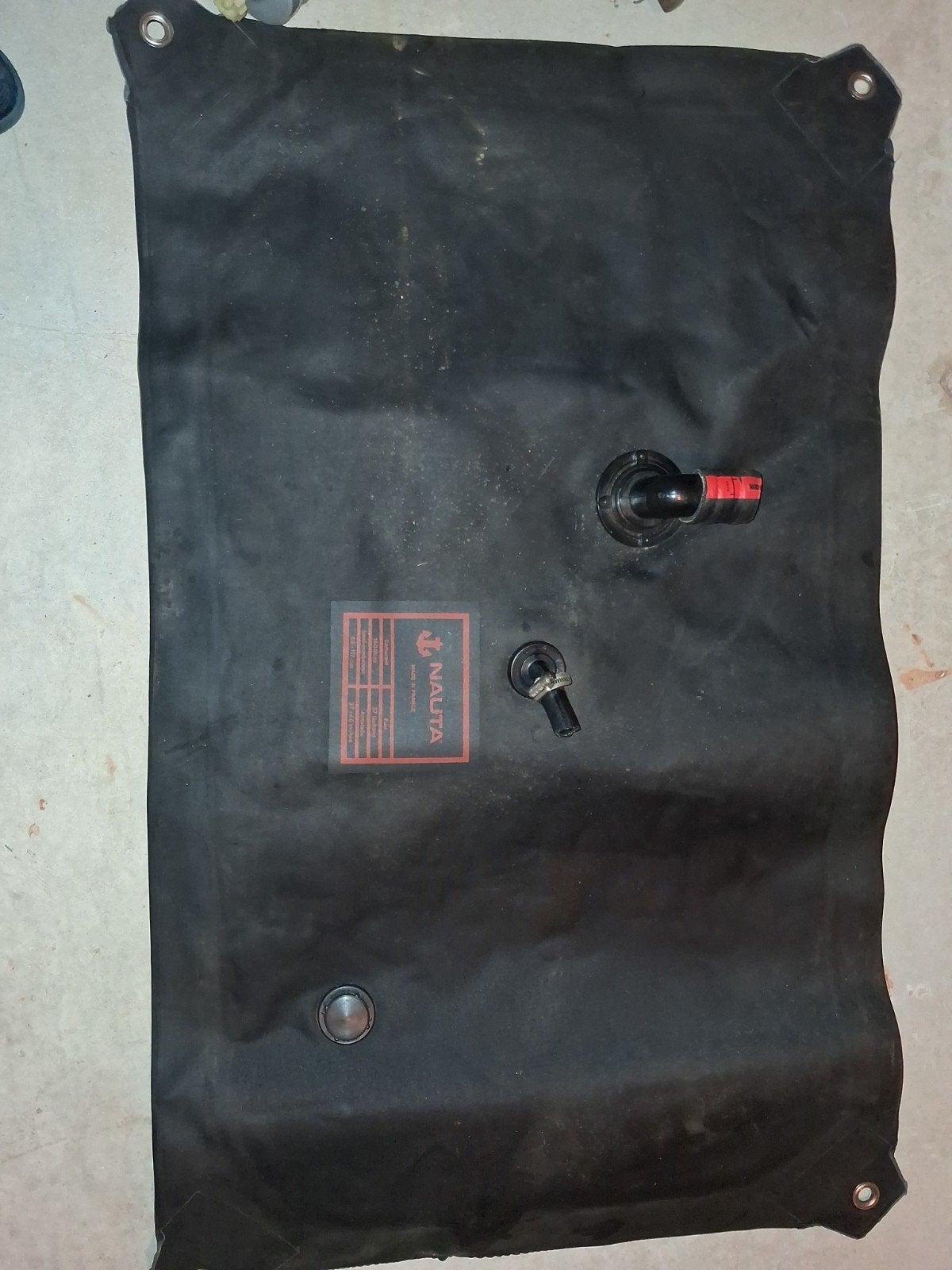 Nauta flexibele dieseltank 140 liter met pomp en brandstoffi, Ophalen, Gebruikt, Motor en Techniek
