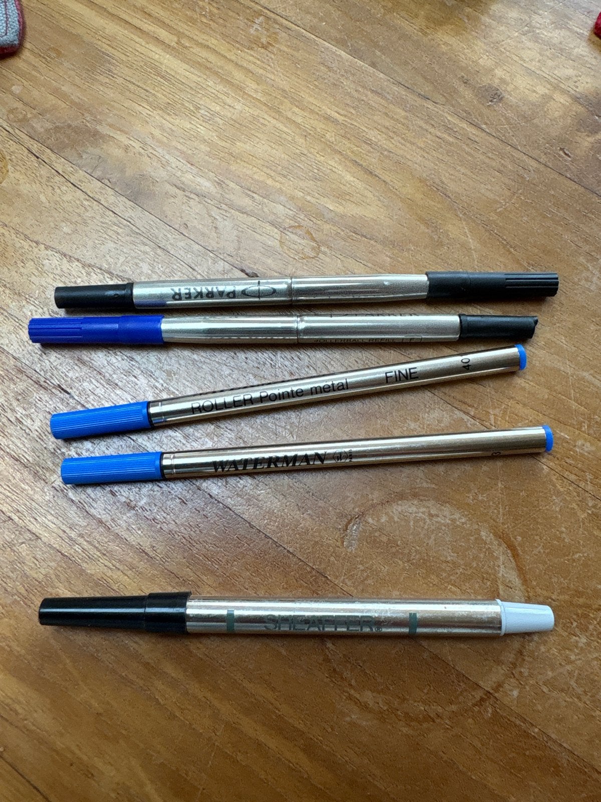 Rollerbal Vullingen parker, sheaffer en waterman, Ophalen, Nieuw