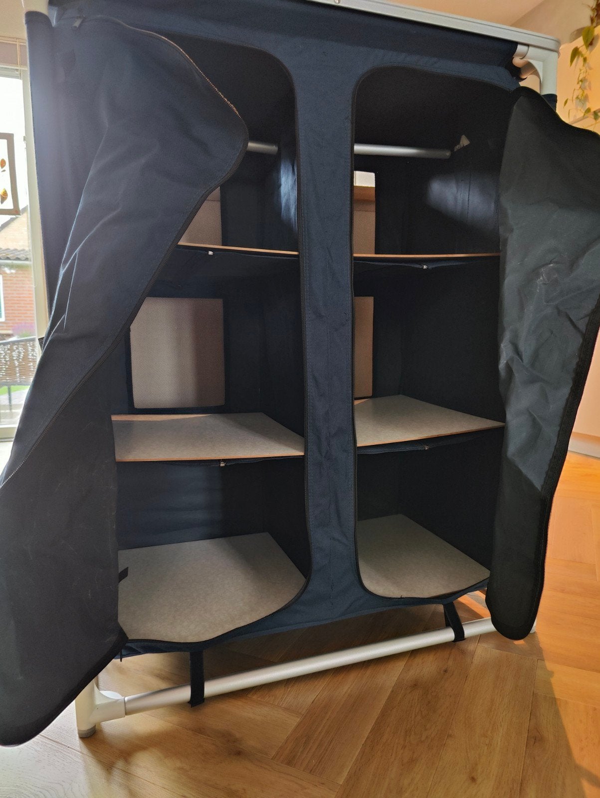 Opvouwbare campingkast hypercamp, Caravans en Kamperen, Kampeeraccessoires, Ophalen, Gebruikt