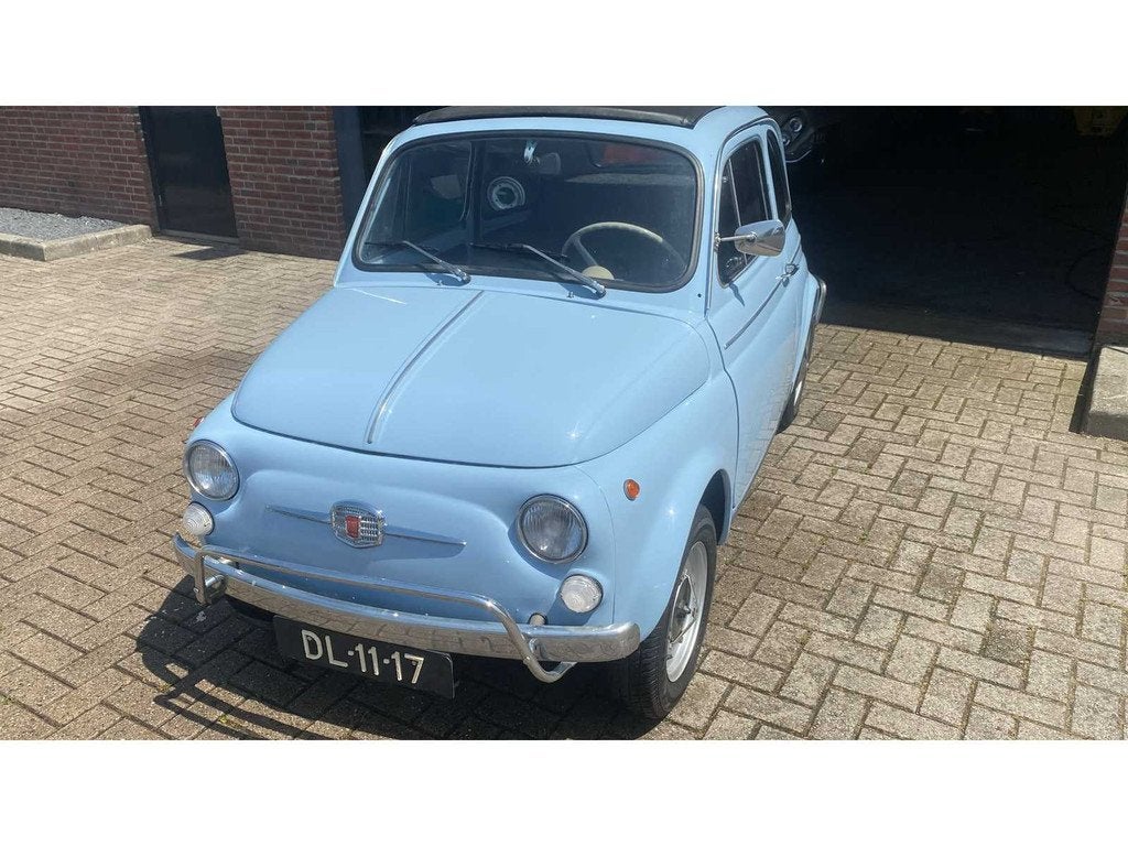 Fiat - 500 - 500 R - Oldtimer, Auto's, Oldtimers, Overige carrosserieën, Bedrijf, Geïmporteerd, 499 cc