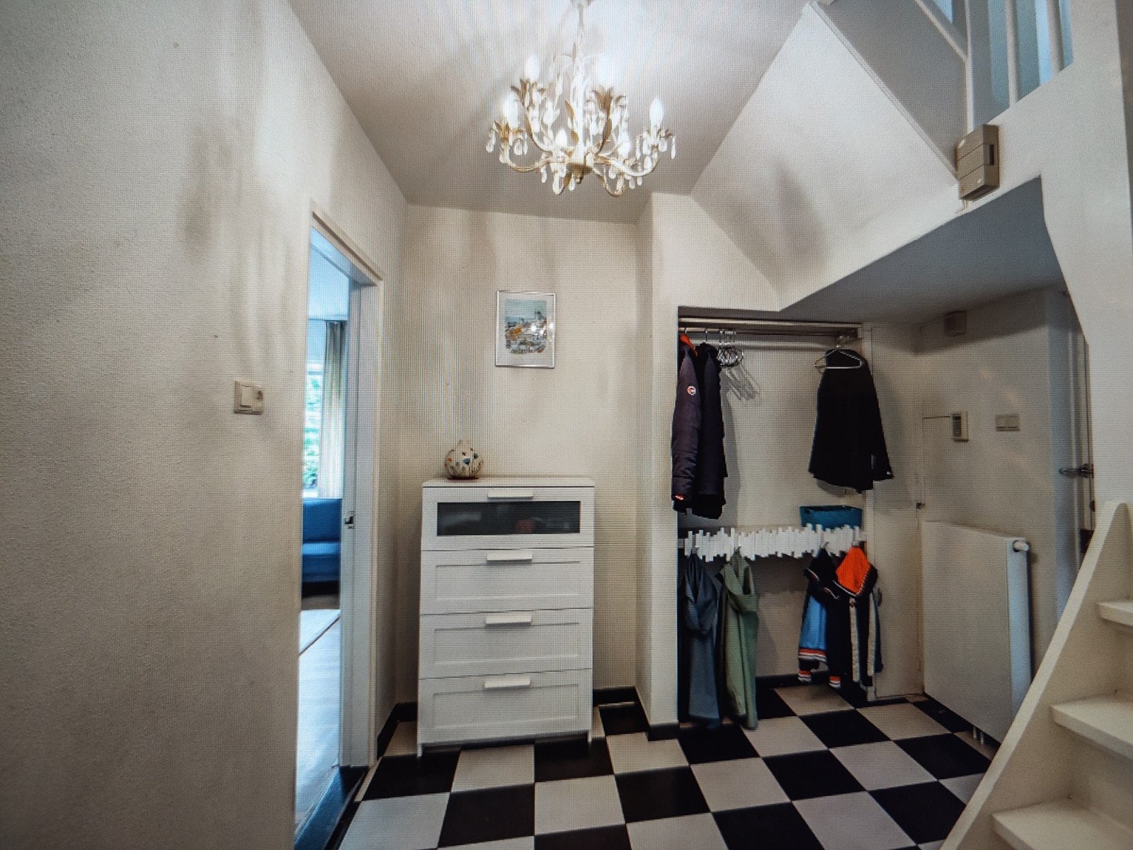 Imposante vintage kroonluchter, Ophalen
