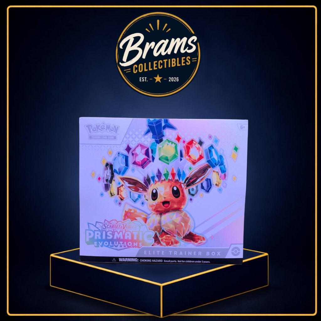Pokémon Prismatic Evolutions Elite Trainer Box — sealed, Ophalen of Verzenden, Nieuw, Boosterbox, Foil