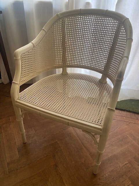 Webbing fauteuil Giorgetti stijl, Huis en Inrichting, Fauteuils, Ophalen, Gebruikt, Minder dan 75 cm, 50 tot 75 cm