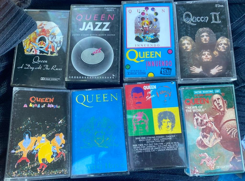 Queen cassettes los of een koop, Ophalen of Verzenden, Zo goed als nieuw, 2 t/m 25 bandjes