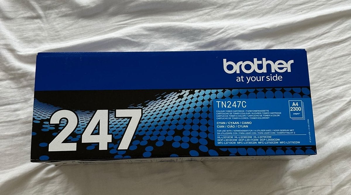 Brother TN247C Toner Cartridge - Cyaan (Nieuw), Ophalen of Verzenden, Nieuw, Toner