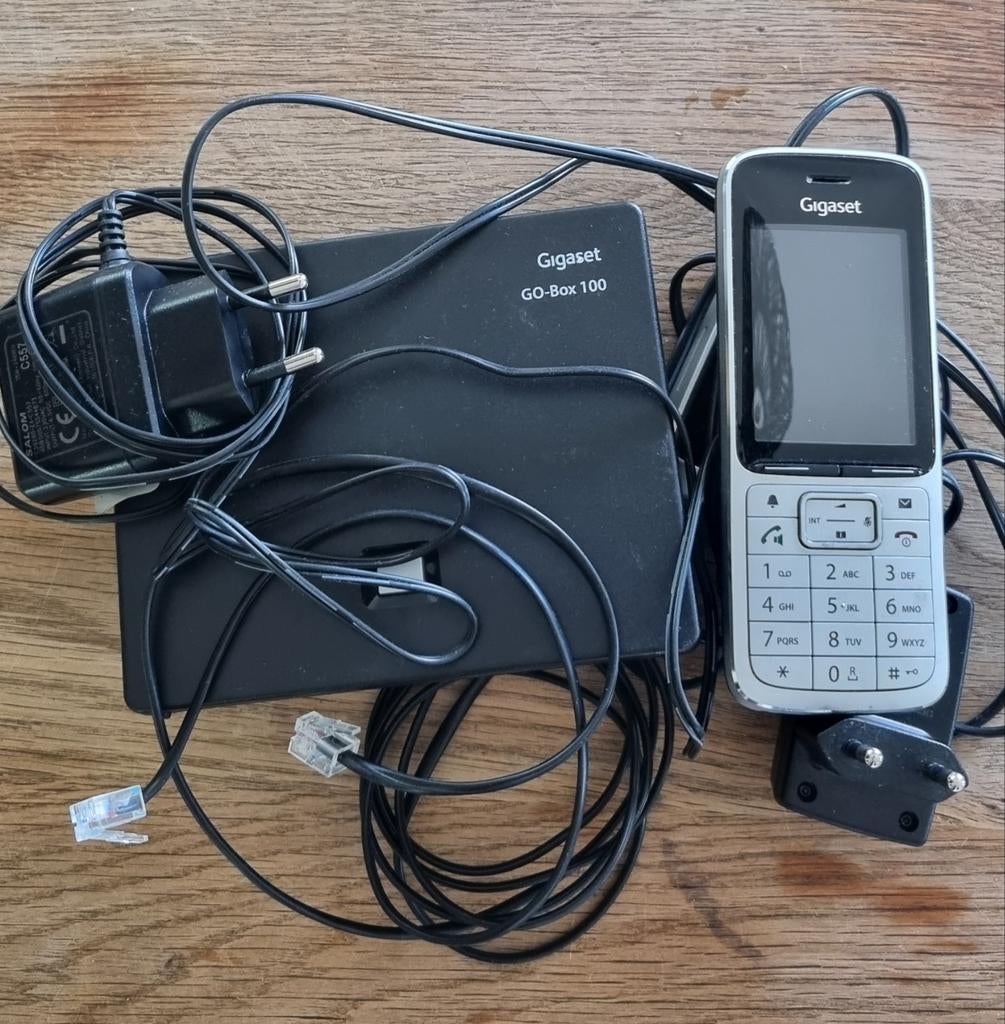 Gigaset GO-Box 100 met handset, Ophalen of Verzenden, Gebruikt, 1 handset