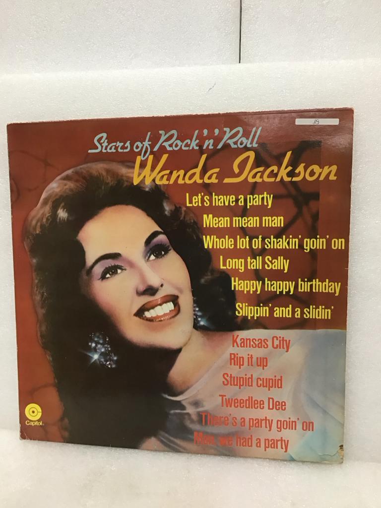 Wanda Jackson - Stars of Rock 'n' Roll LP (Capitol), Ophalen of Verzenden, Zo goed als nieuw, 12 inch, Rock-'n-Roll