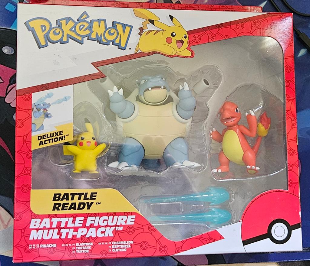 Pokémon Battle Ready Figuren Pikachu, Blastoise,, Ophalen of Verzenden, Nieuw