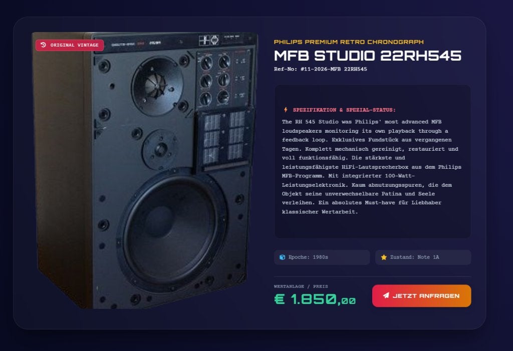 Philips MFB RH 545