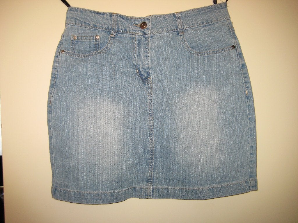 Jeansrok, 36, Blauw, Ophalen of Verzenden, Zo goed als nieuw, Maat 36 (S)