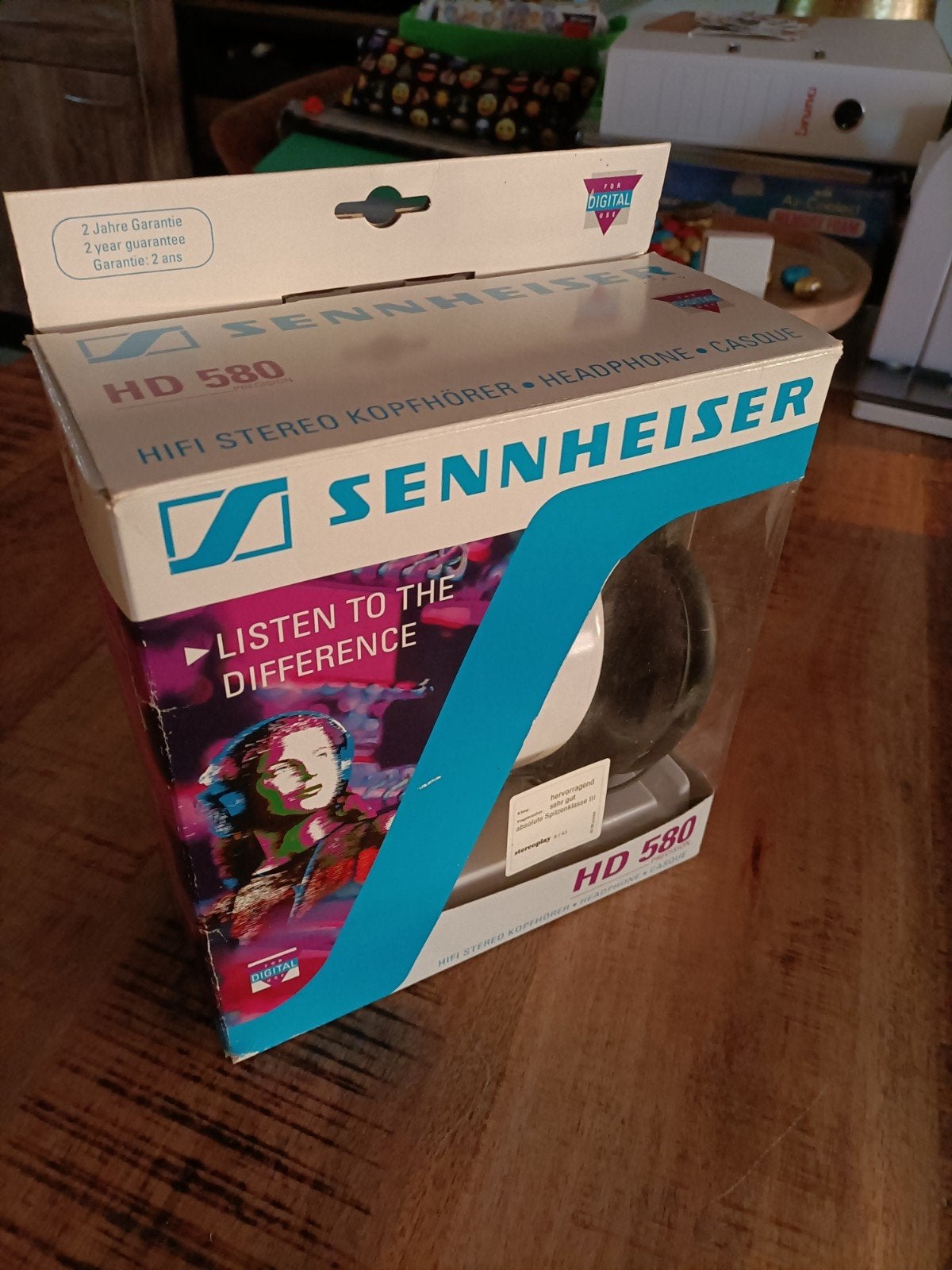 sennheiser HD 580 Precision, Sennheiser, Ophalen of Verzenden, Zo goed als nieuw, Surround