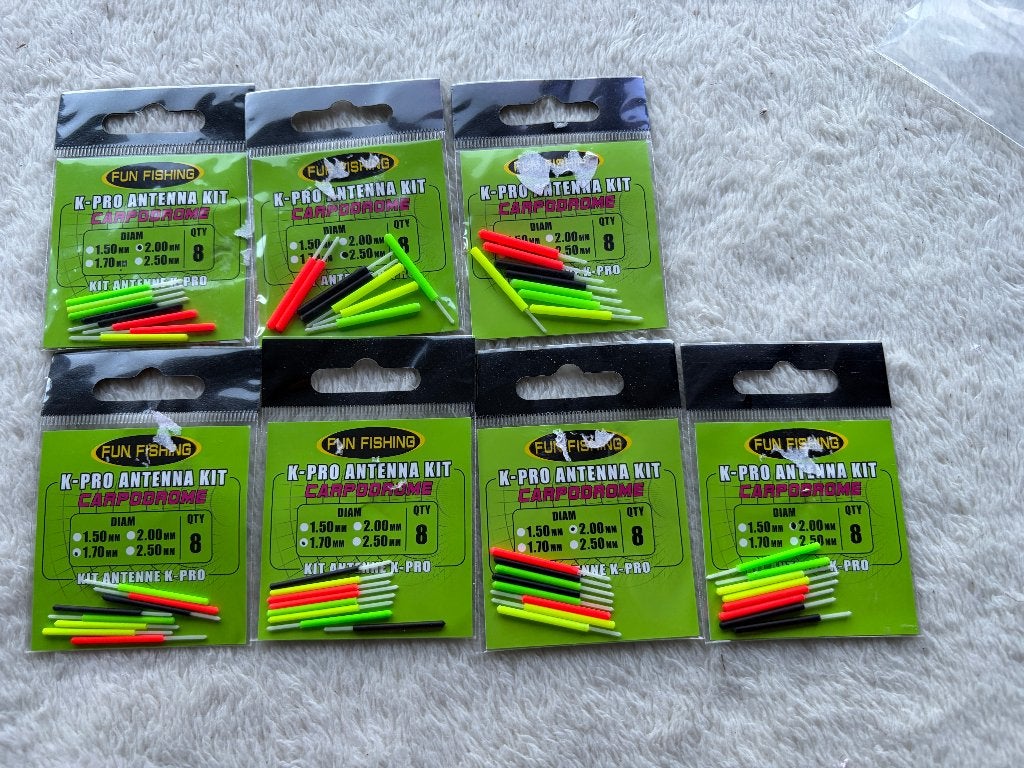 adv 259 / NIEUW mixset 7 pakjes dobber attenne 's, Ophalen of Verzenden, Nieuw, Overige typen