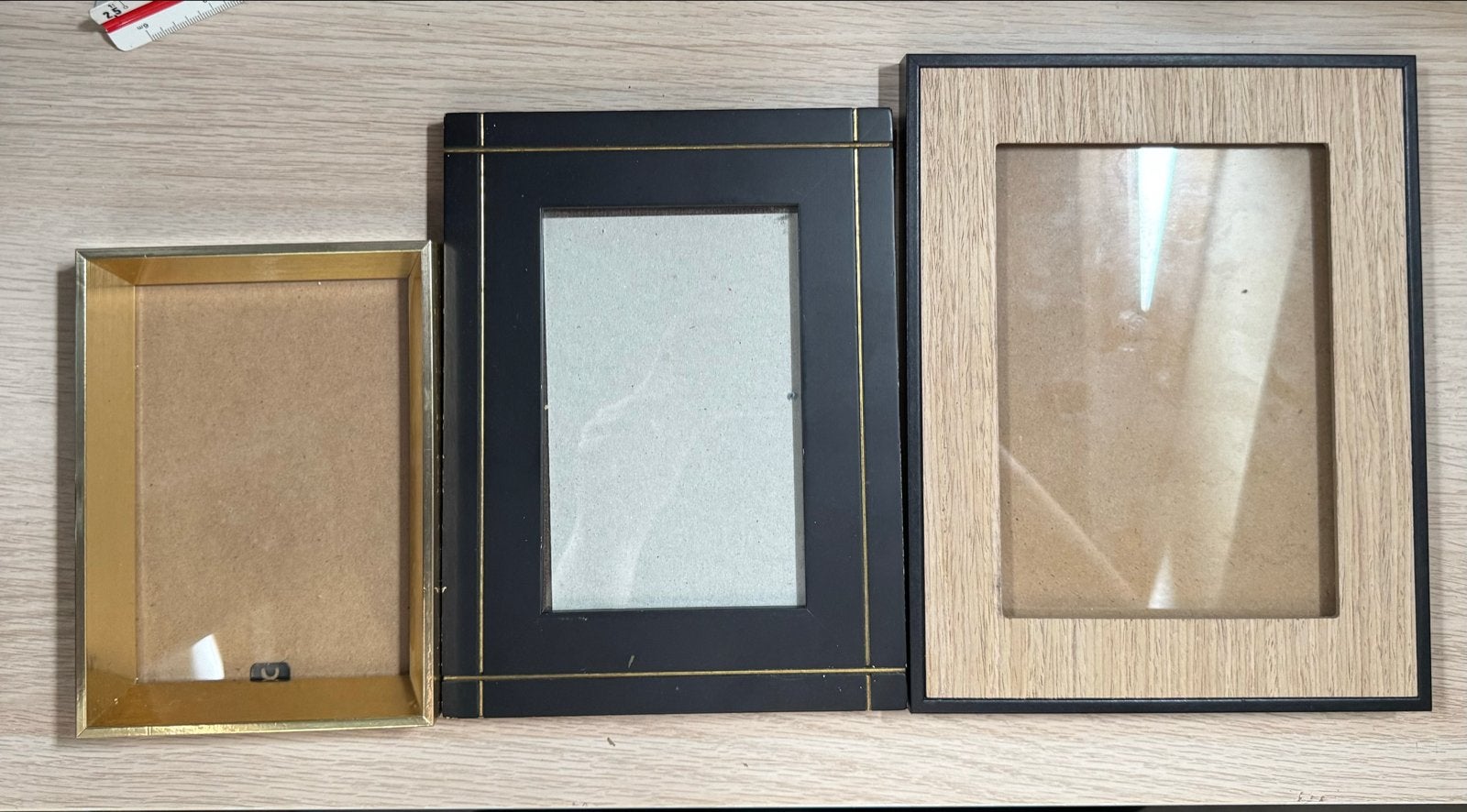 Gratis fotolijstjes - diverse maten en stijlen, Huis en Inrichting, Ophalen, Overige materialen, Gebruikt, Fotolijst