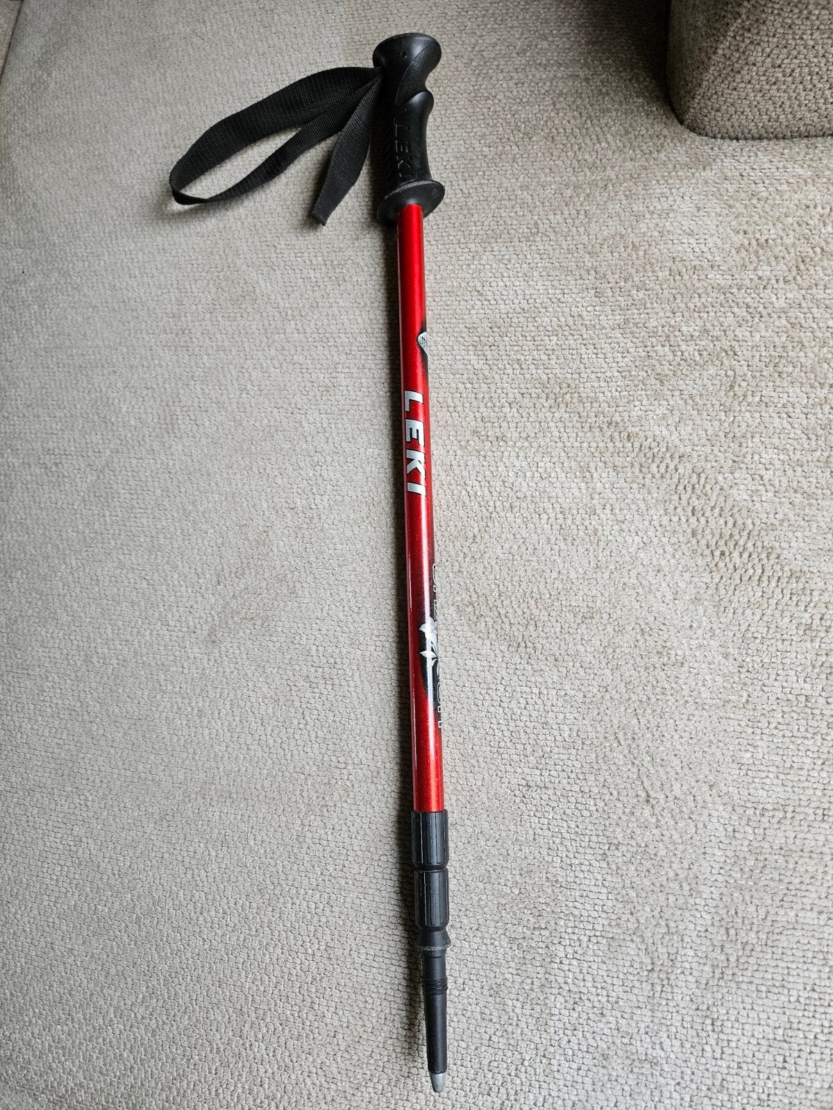Leki Enzian wandelstok, Sport en Fitness, Bergsport en Wandelen, Ophalen of Verzenden, Zo goed als nieuw, Wandelstok