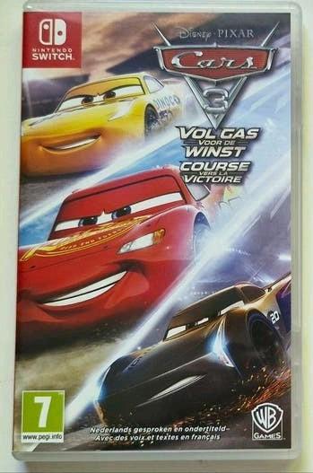 Nintendo Switch Game Cars 3, Spelcomputers en Games, Games | Nintendo Switch, Avontuur en Actie, 1 speler, Eén computer, Ophalen of Verzenden