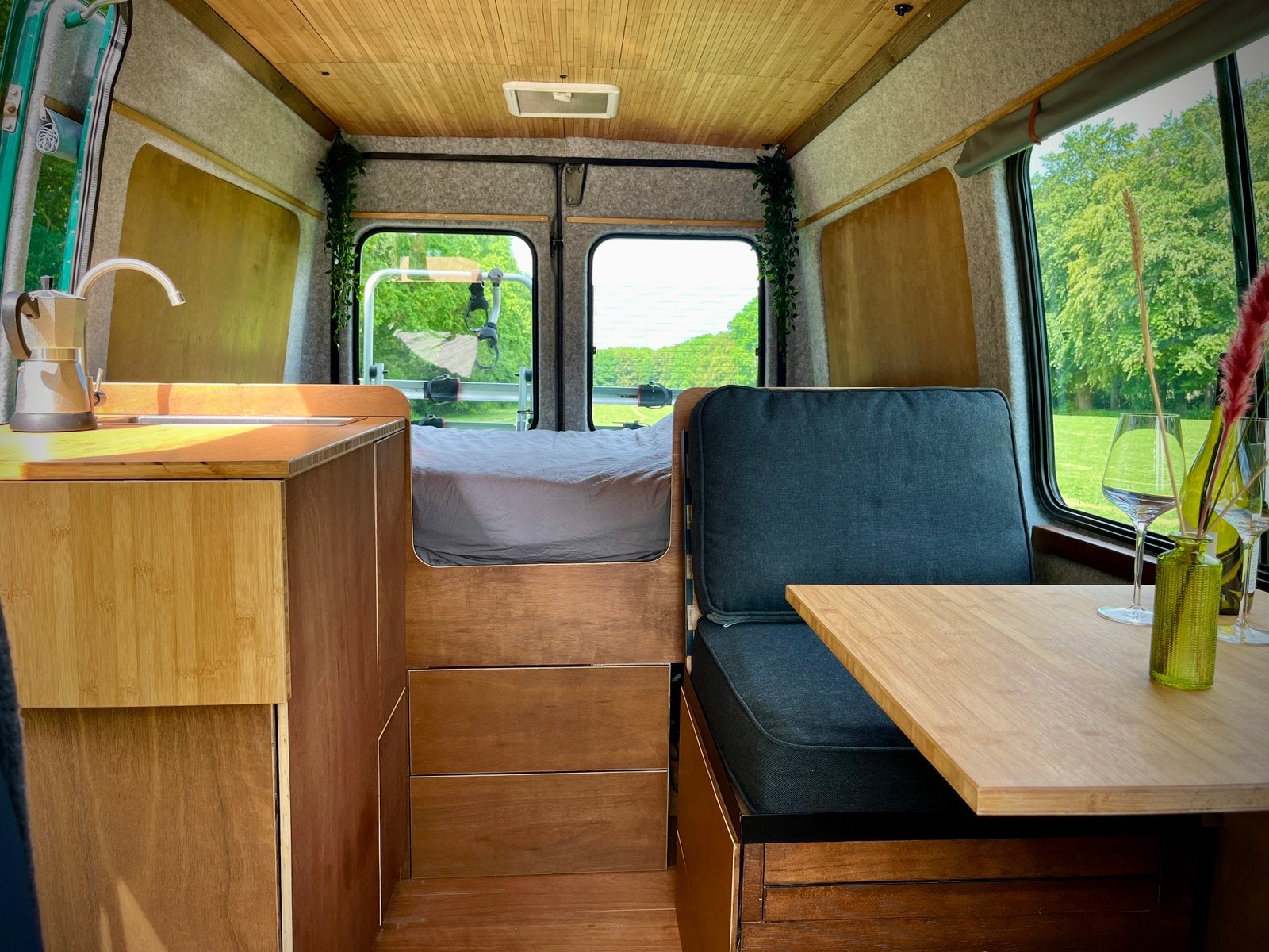 BENZINE Off-Grid Buscamper Citroën Jumper L2/H2, Koelkast, Buscamper of Camperbus, Luifel, Tot en met 2