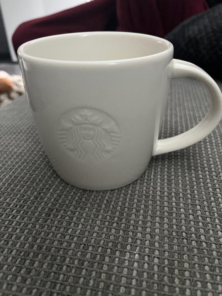 Starbucks classic white mug nieuw, Nieuw, Ophalen of Verzenden, Overige stijlen, Kop(pen) en/of Schotel(s)