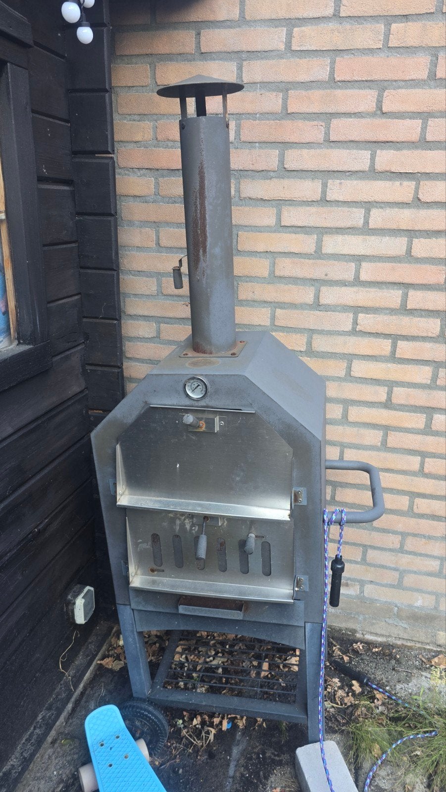 pizza oven, Ophalen, Gebruikt